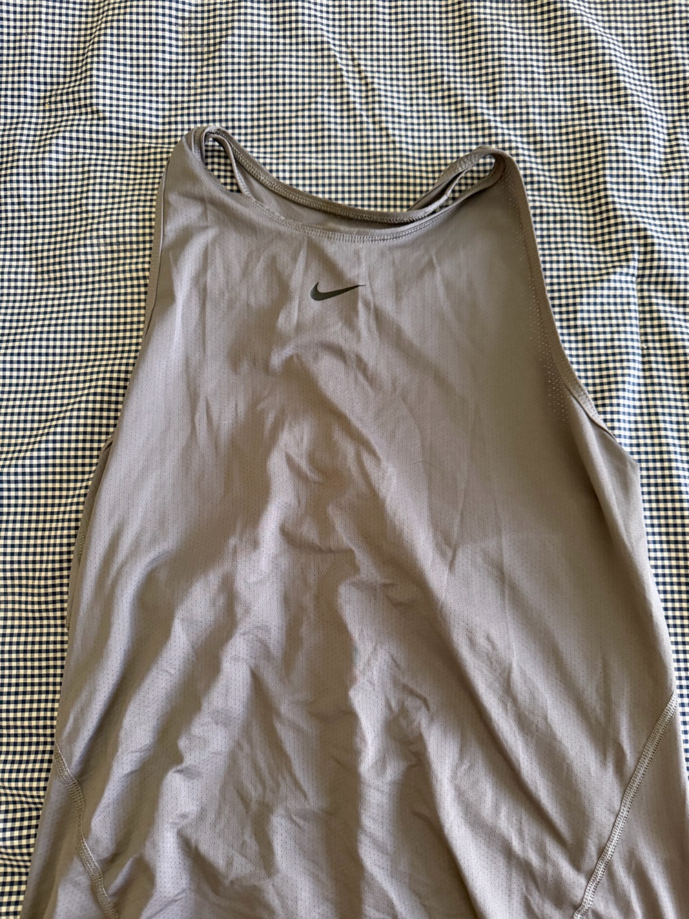 Nike Gray Dri-FIT Racerback Tank